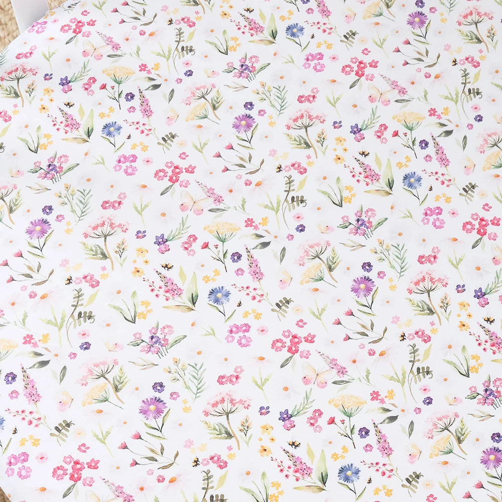 Snuggle Hunny Kids - Organic Fitted Cot Sheet | Gracie