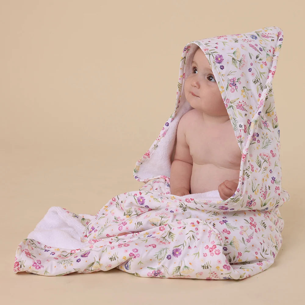 Snuggle Hunny Kids - Organic Hooded Baby Towel | Gracie