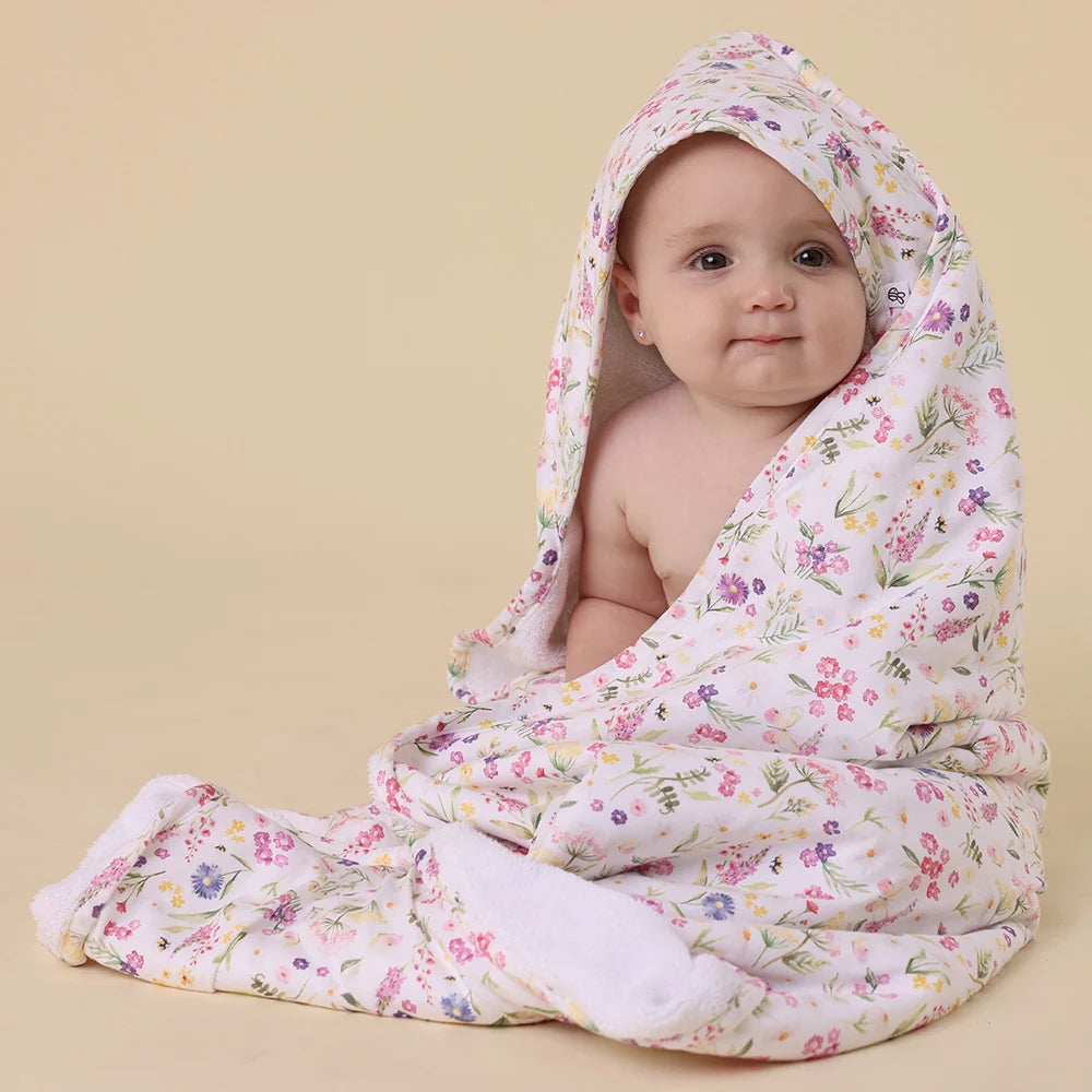 Snuggle Hunny Kids - Organic Hooded Baby Towel | Gracie