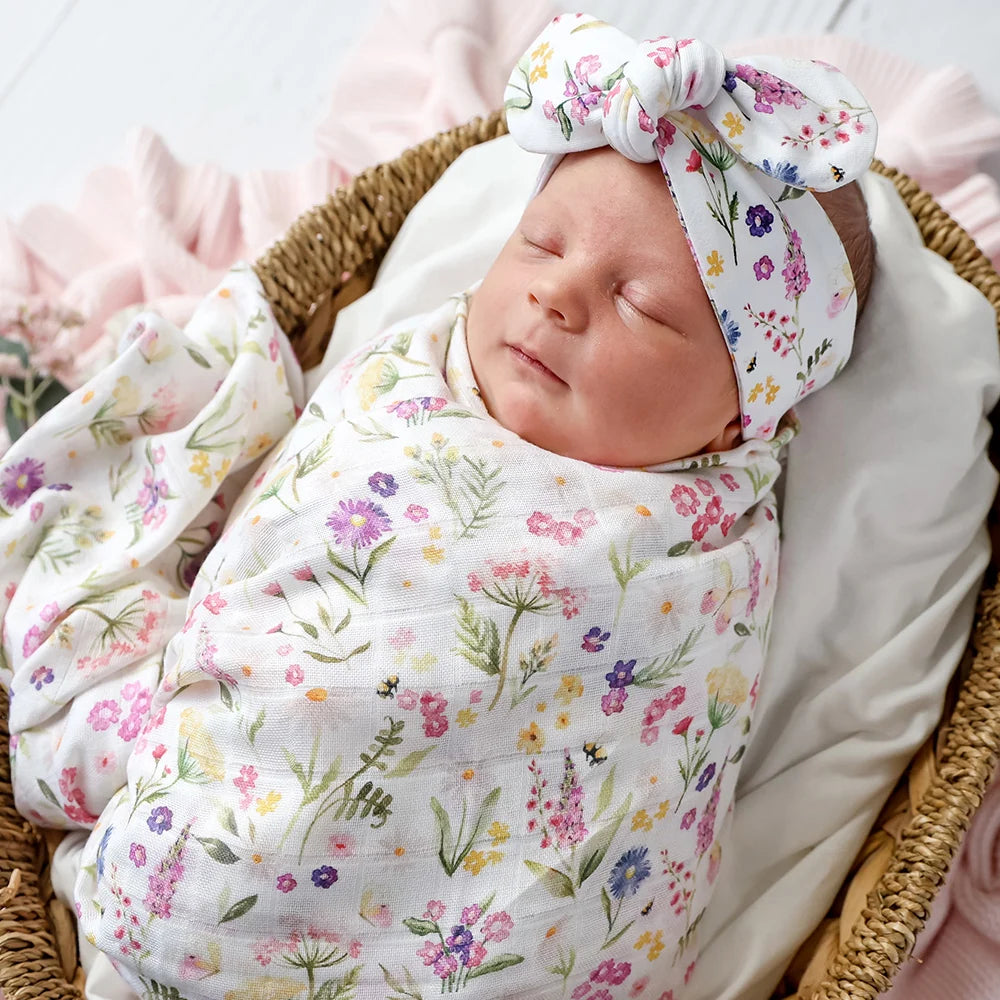 Snuggle Hunny Kids - Organic Muslin Wrap | Gracie