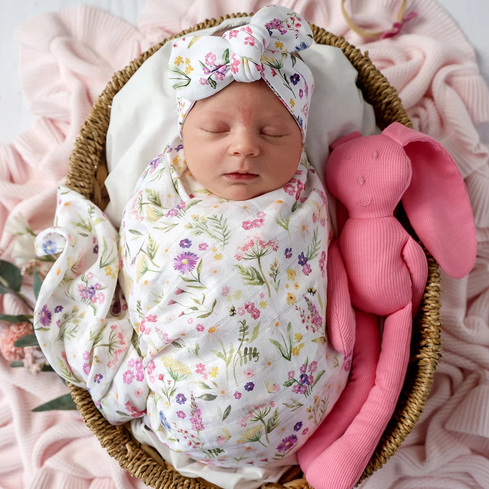 Snuggle Hunny Kids - Organic Muslin Wrap | Gracie