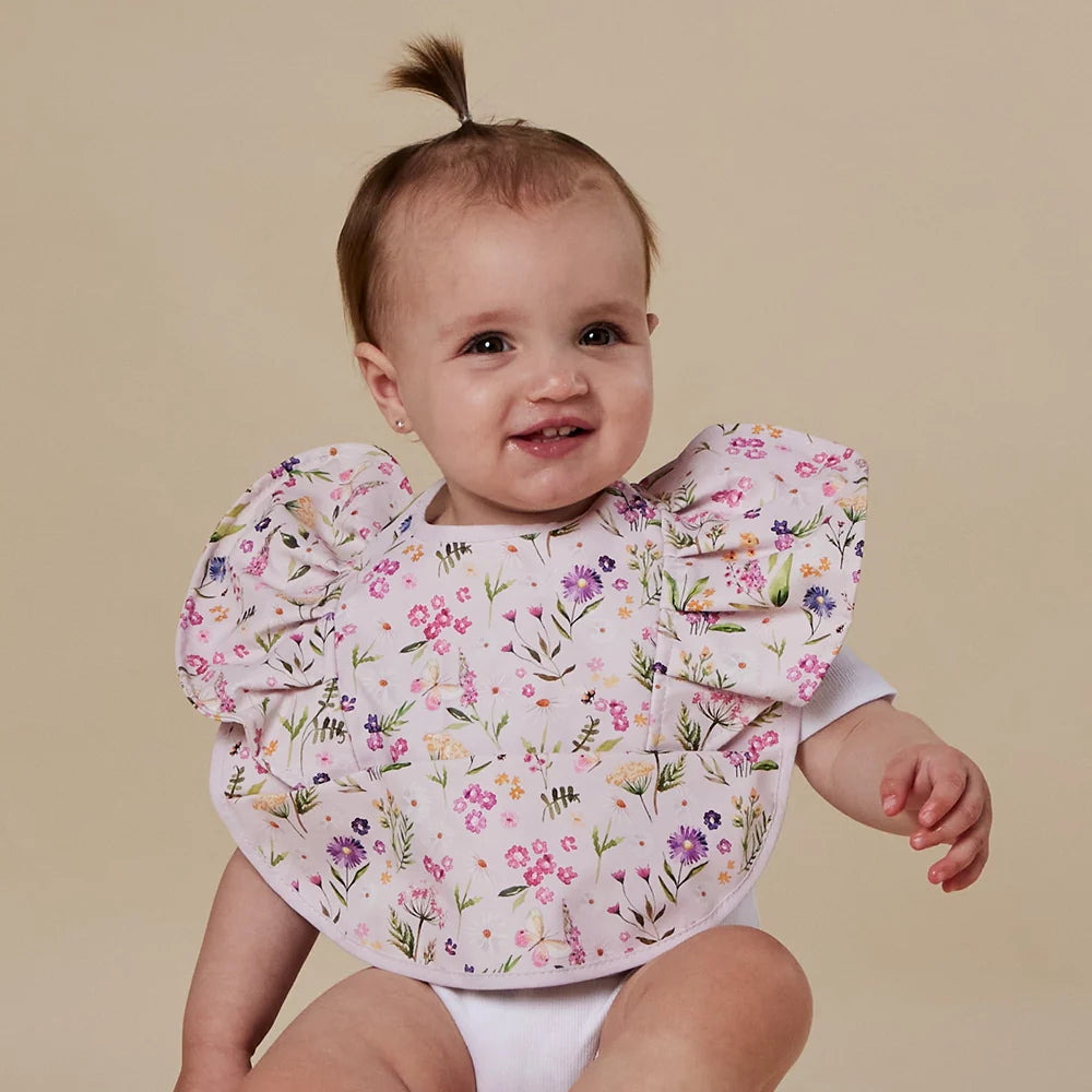Snuggle Hunny Kids - Waterproof Frill Snuggle Bib | Gracie
