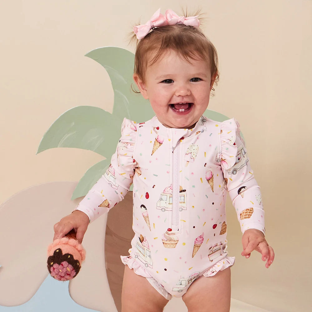 Snuggle Hunny Kids - Frill Swimsuit | Ice Creams