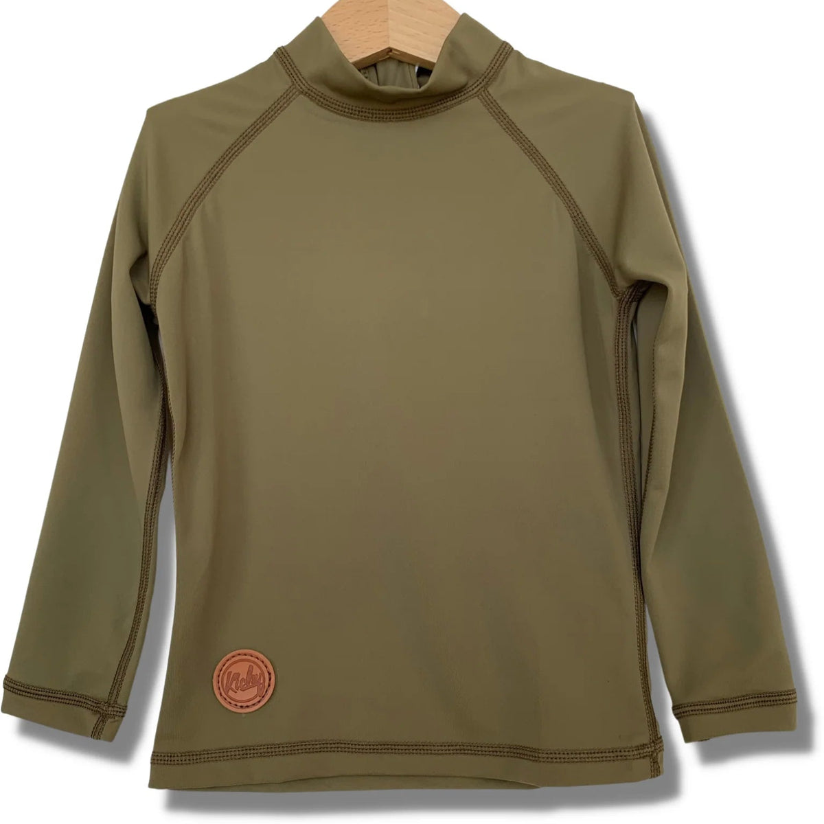 Kicky Swim - Rashguard Top | Khaki Olive
