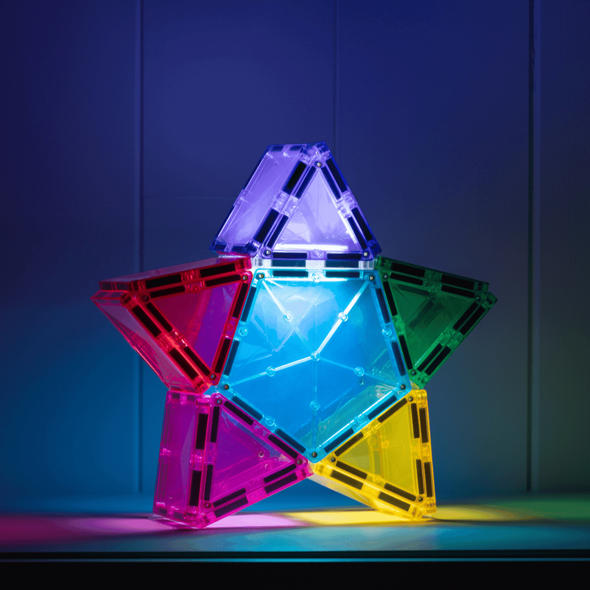 Connetix Tiles - 28 Piece Light Star Pack