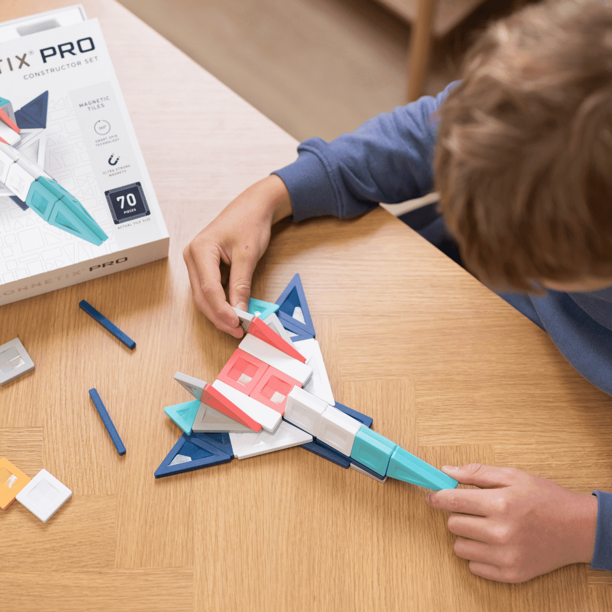Connetix Tiles - 70 Piece PRO Constructor Set
