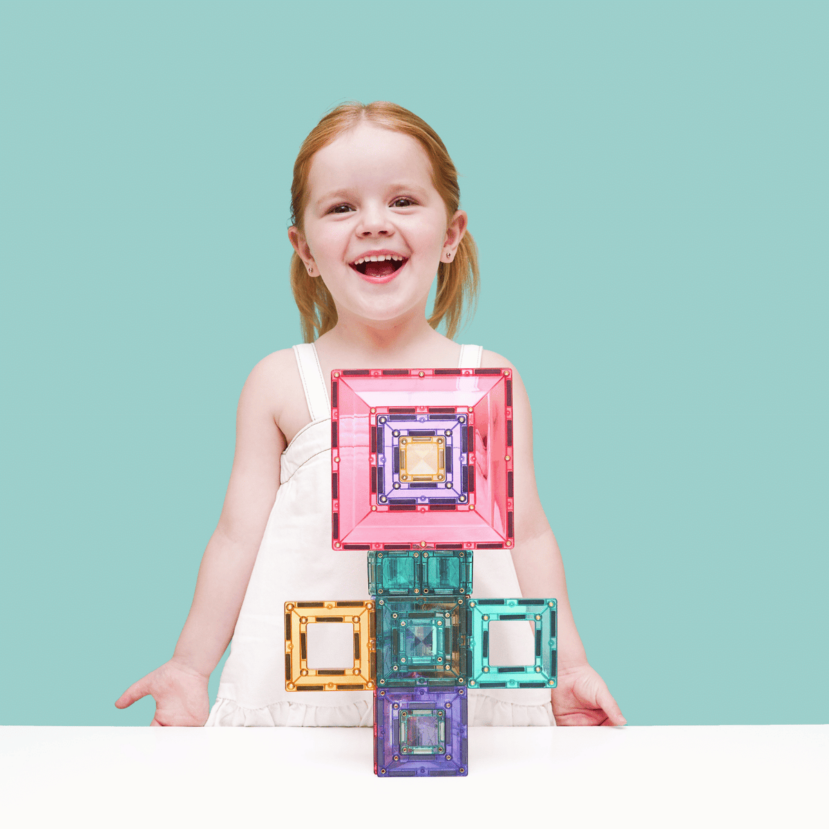 Connetix Tiles - 48 Piece Pastel Portal Pack