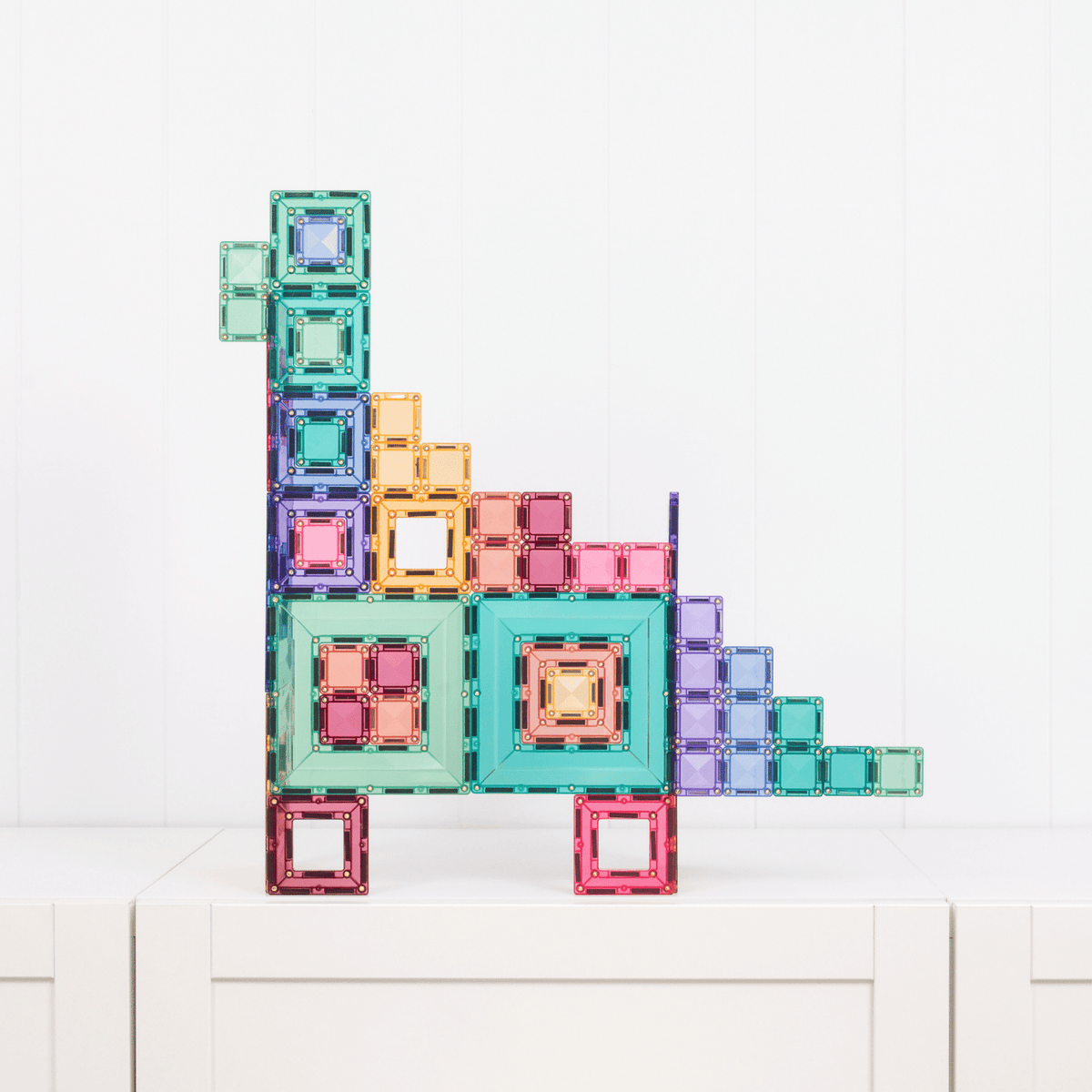 Connetix Tiles - 48 Piece Pastel Portal Pack
