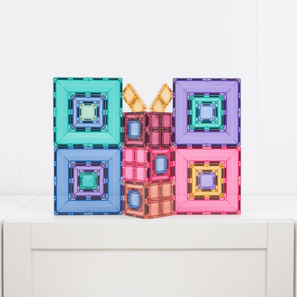 Connetix Tiles - 48 Piece Pastel Portal Pack