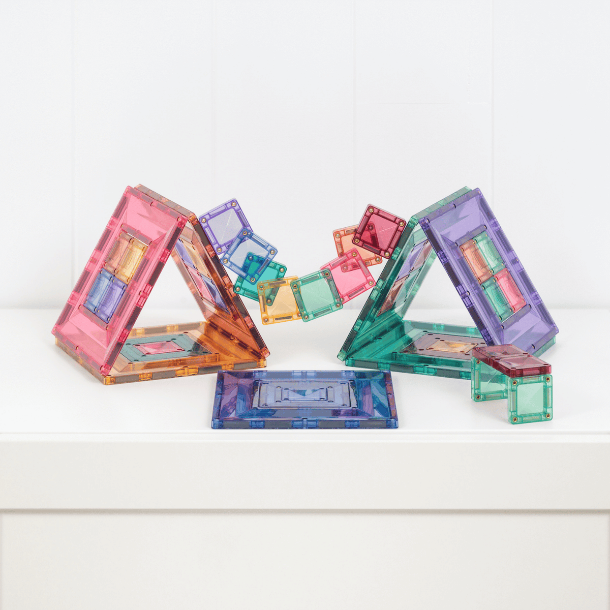 Connetix Tiles - 48 Piece Pastel Portal Pack