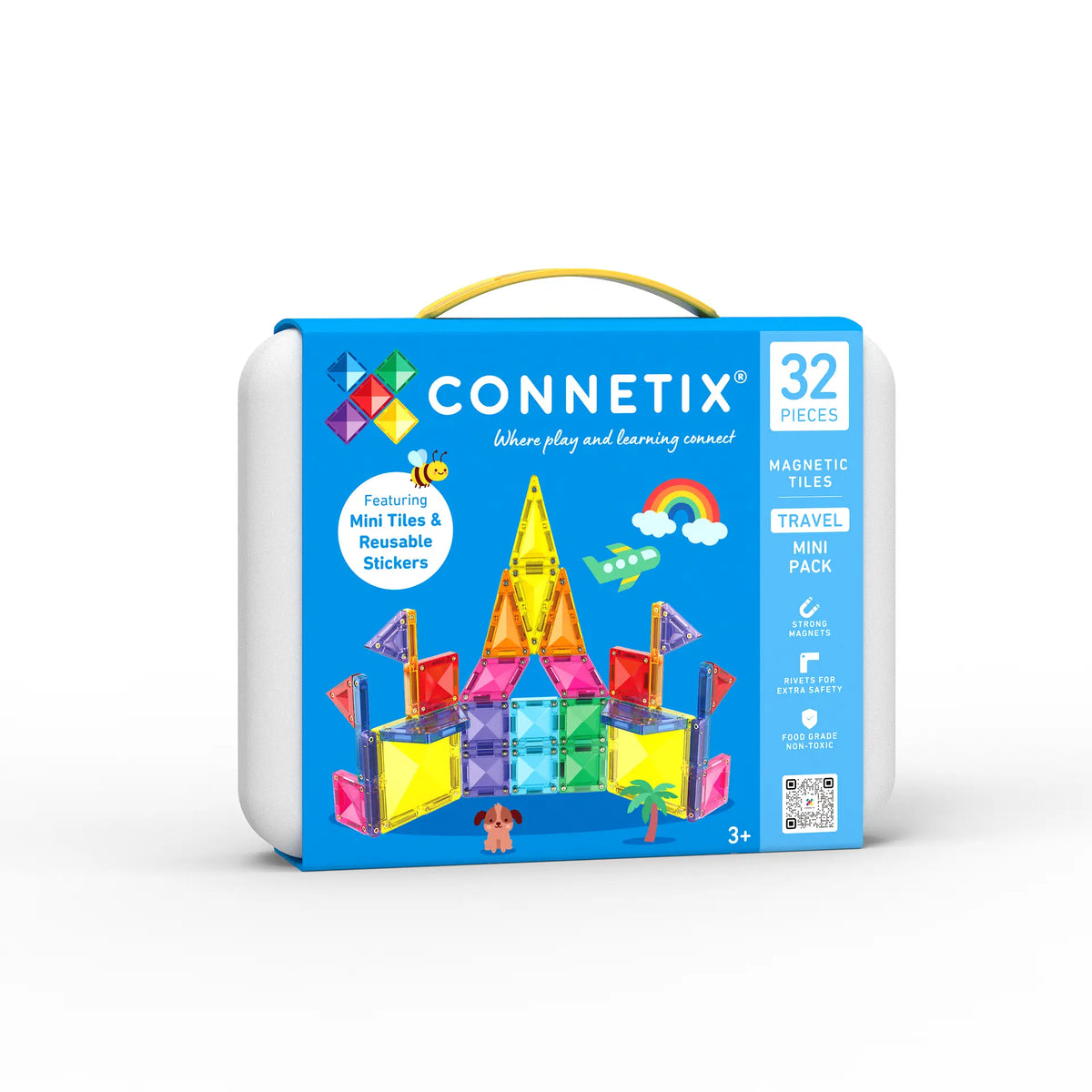 Connetix Tiles - 32 Travel Mini Pack