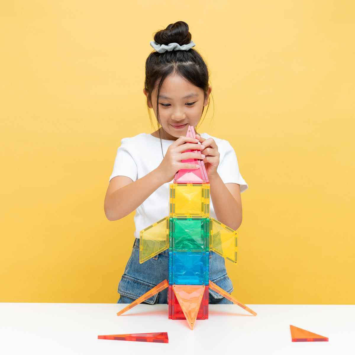 Connetix Tiles - 30 Piece Light Rocket Pack
