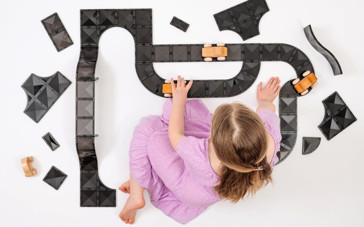 Connetix Tiles - 48 Piece Creative Roads Pack
