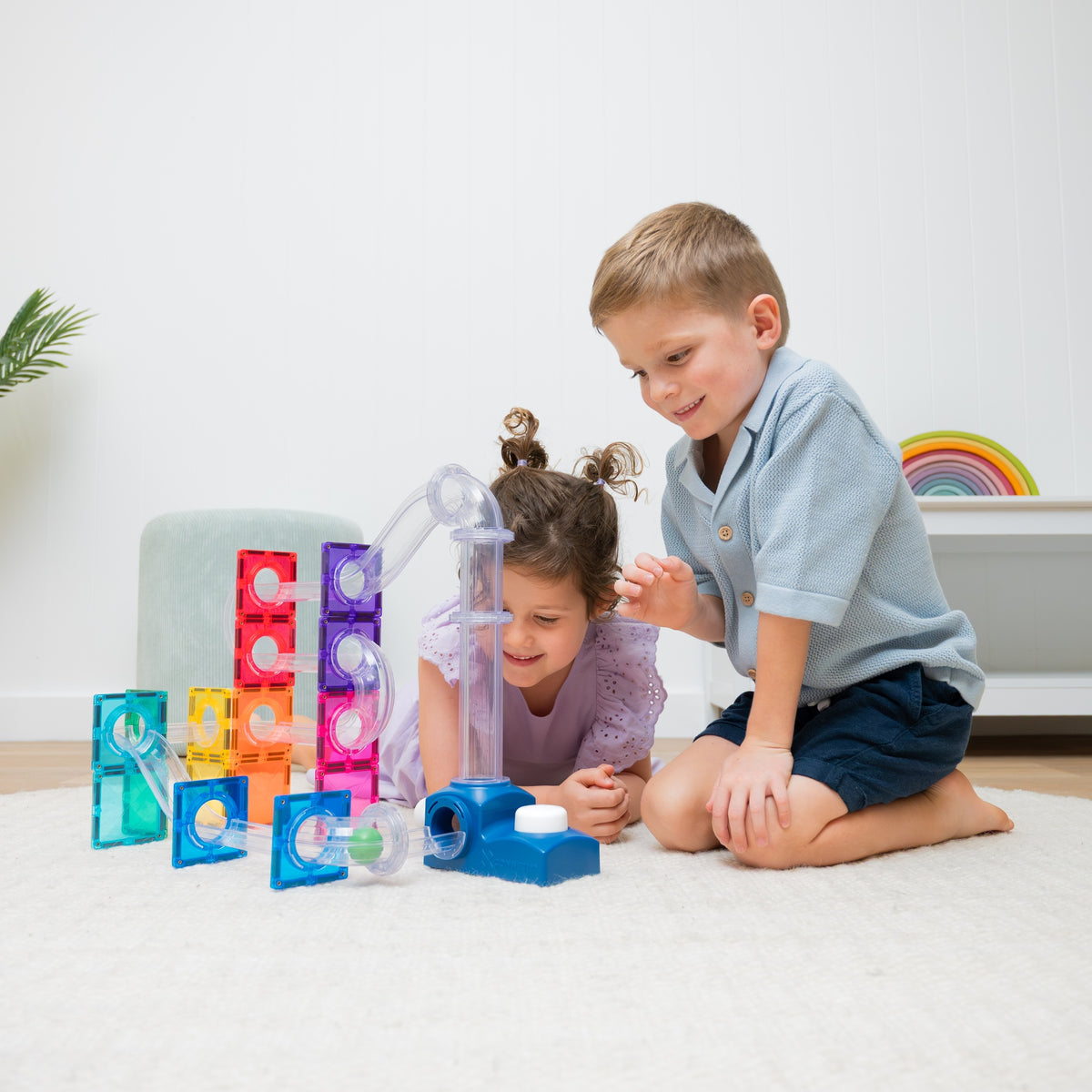 Connetix Tiles - 47 Piece Ball Launcher Pack
