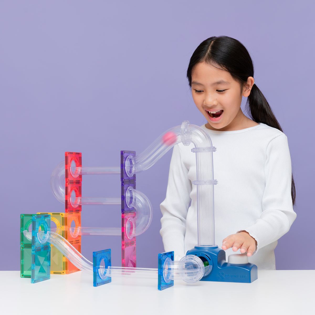 Connetix Tiles - 47 Piece Ball Launcher Pack