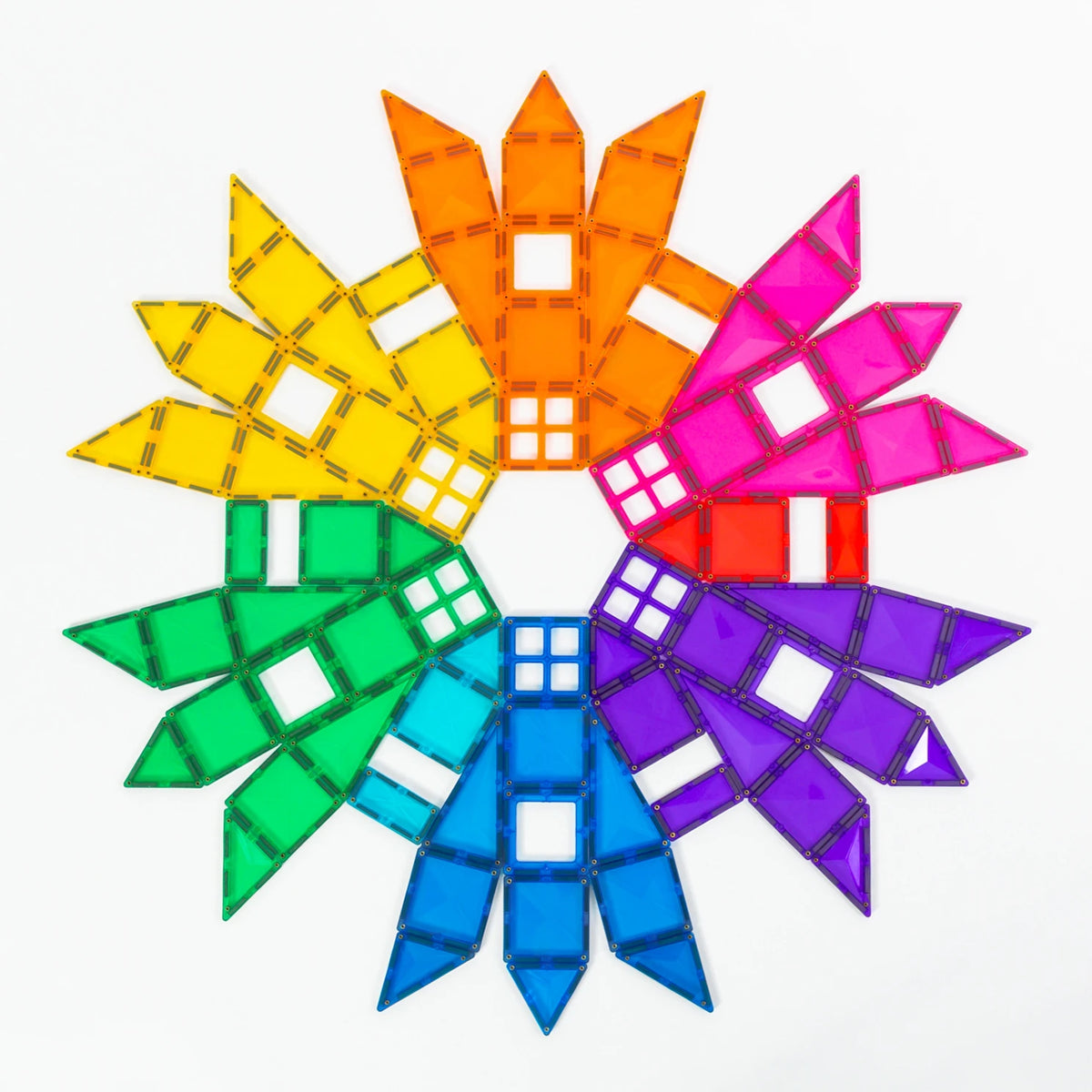 Connetix Tiles - 202 Piece Bright Mega Pack