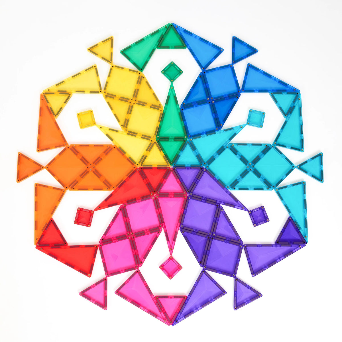 Connetix Tiles - 202 Piece Bright Mega Pack