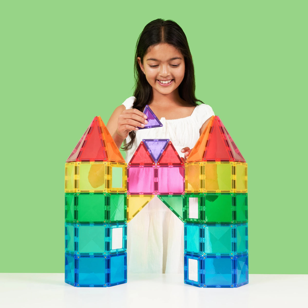 Connetix Tiles - 104 Piece Bright Creative Pack