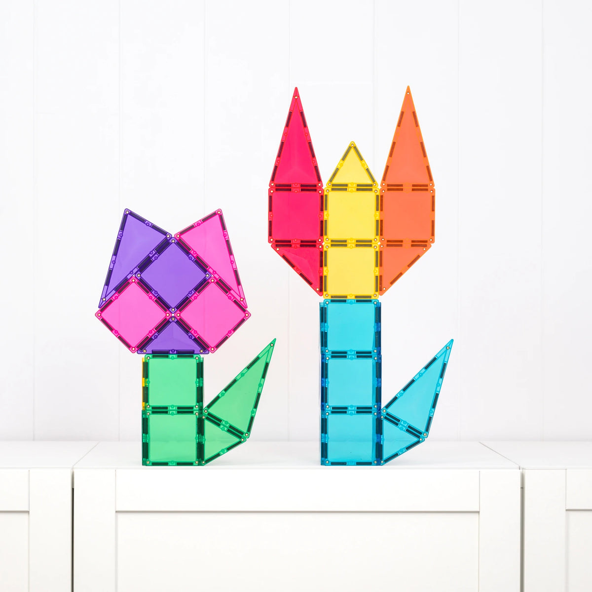 Connetix Tiles - 56 Piece Bright Starter Pack