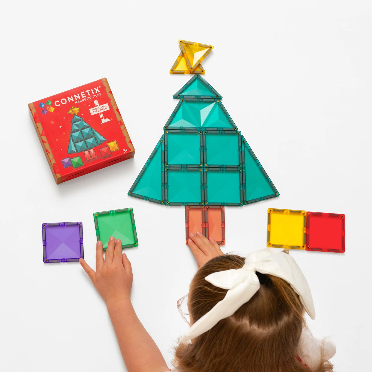 Connetix Tiles - 16 Piece Christmas Tree Pack