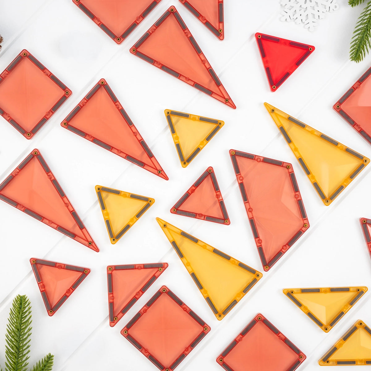 Connetix Tiles - 25 Piece Christmas Reindeer Pack