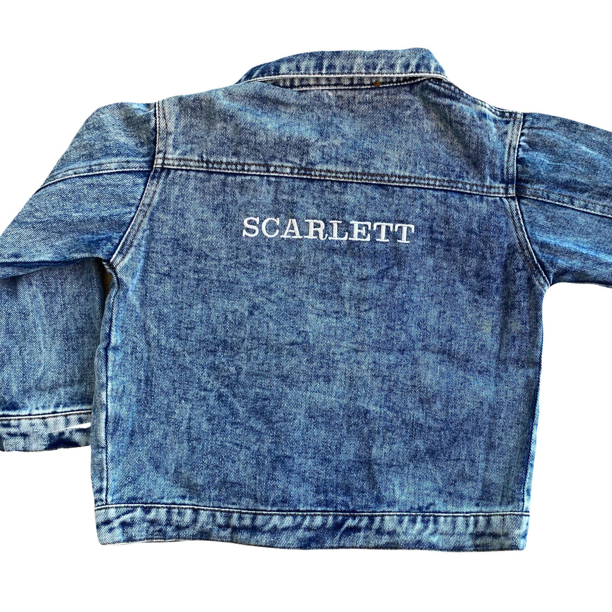 MLW By Design - Personalised Embroidered Denim Jacket *LIMITED EDITION*
