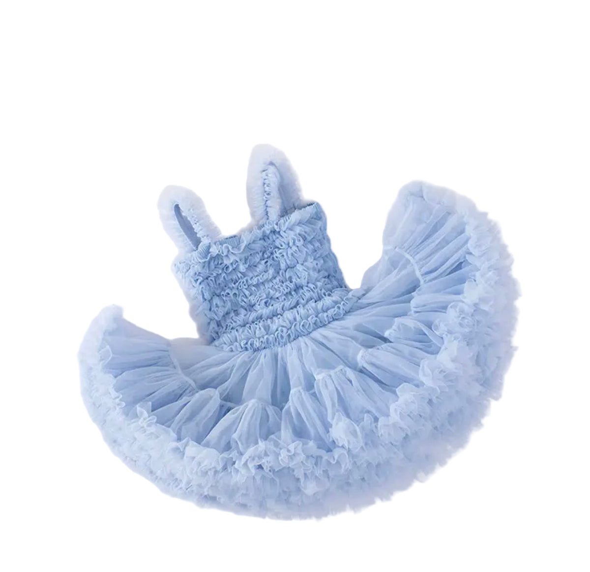 Petticoat Princess - Ice Blue Pettidress My Little Wardrobe Petticoat Princess - Ice Blue Pettidress My Little Wardrobe