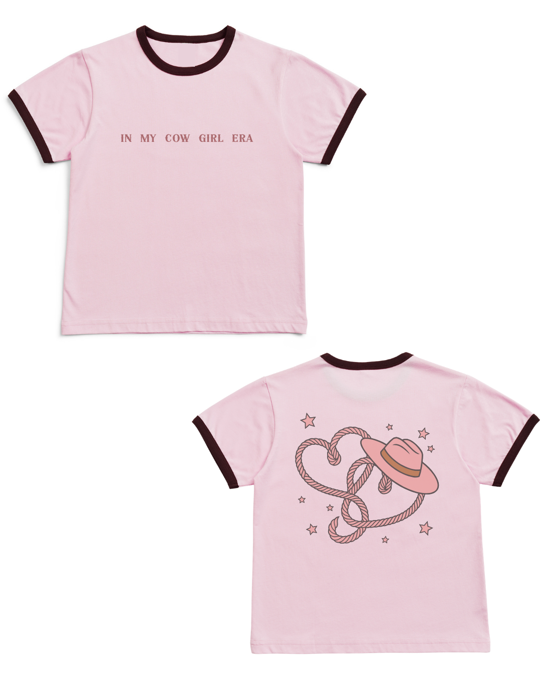 MLW By Design - In My Cowgirl Era Ringer Tee