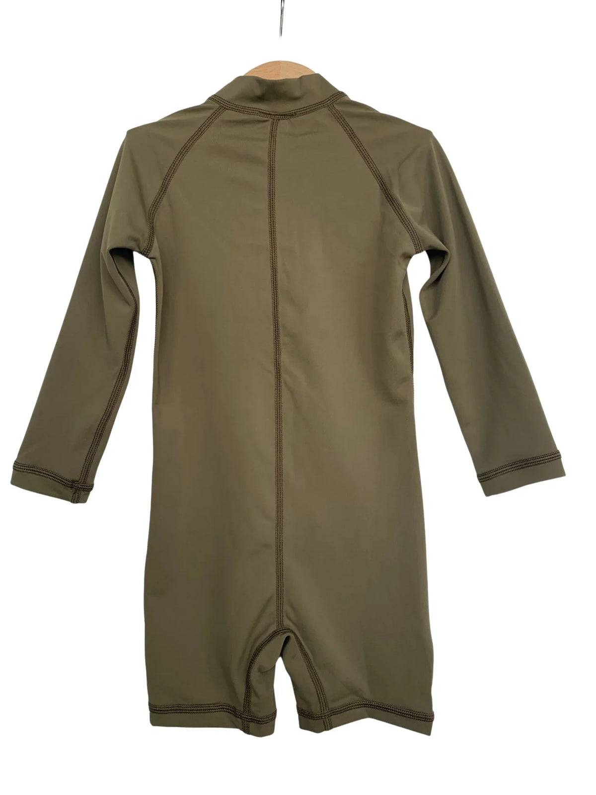 Kicky Swim - One Piece Rashguard Suit | Khaki Olive (CLEARANCE)