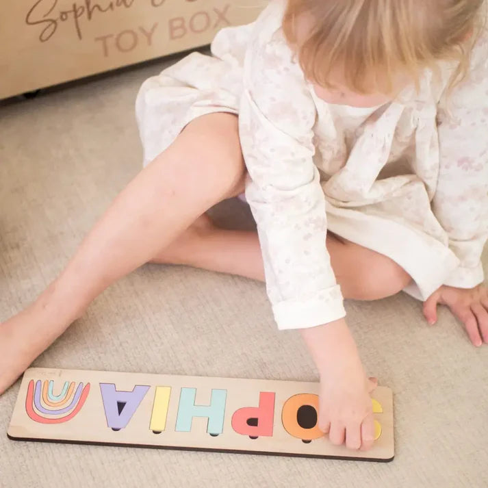 Timber Tinkers - Classic Name Puzzle | Colours