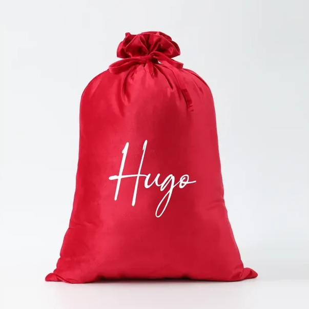 Timber Tinkers - Personalised Velvet Santa Sack | Various Colours
