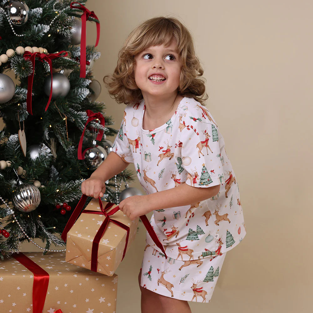 Snuggle Hunny Kids - Prancer & Friends Organic Kids PJ Set