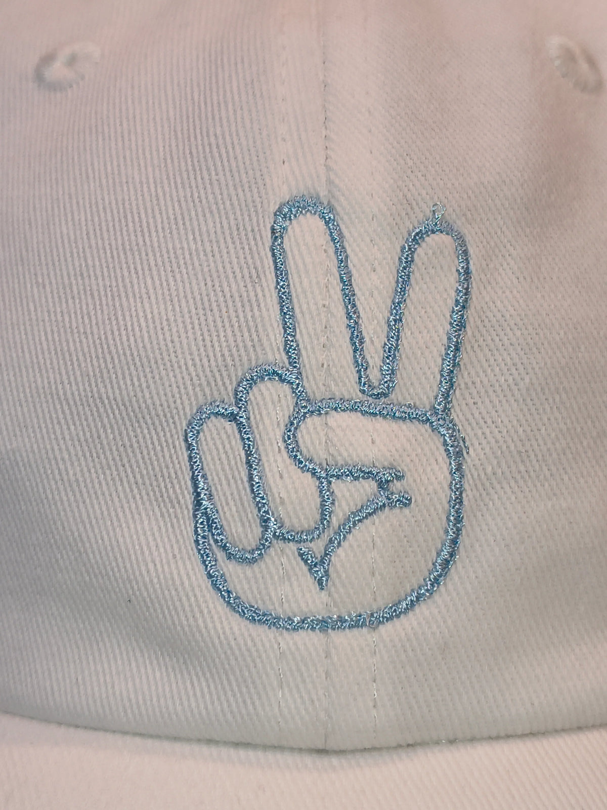 Cubs & Co - Peace White Cap