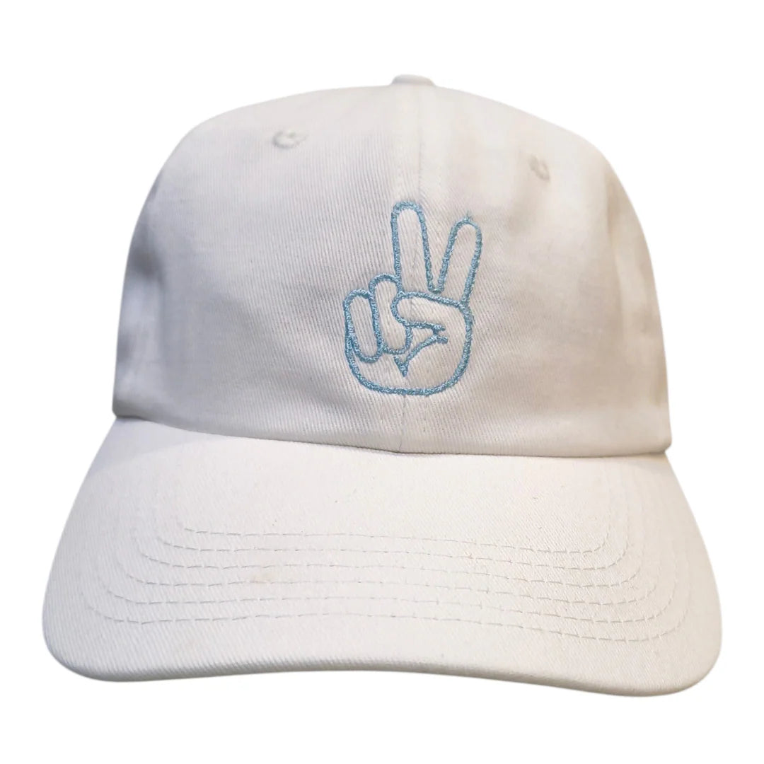 Cubs & Co - Peace White Cap