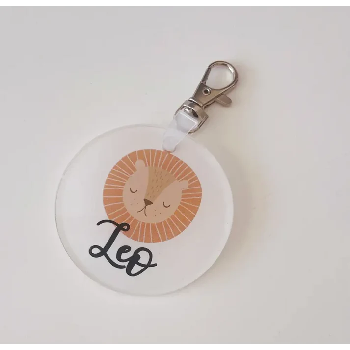 Timber Tinkers - Round Acrylic Bag Tag | Various Designs