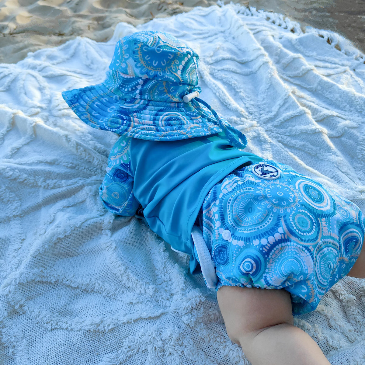 Little E & Co - Reversible Swim Hat | Called Home to the Ocean