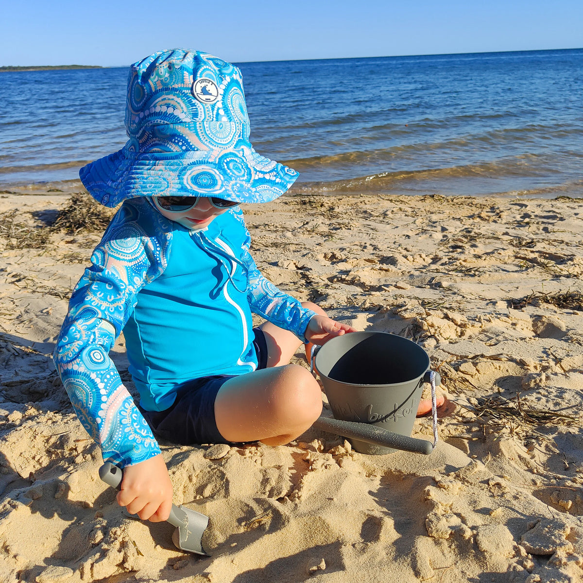 Little E & Co - Reversible Swim Hat | Called Home to the Ocean
