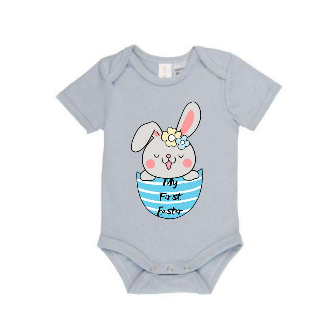 MLW By Design - My First Easter Bodysuit | Blue