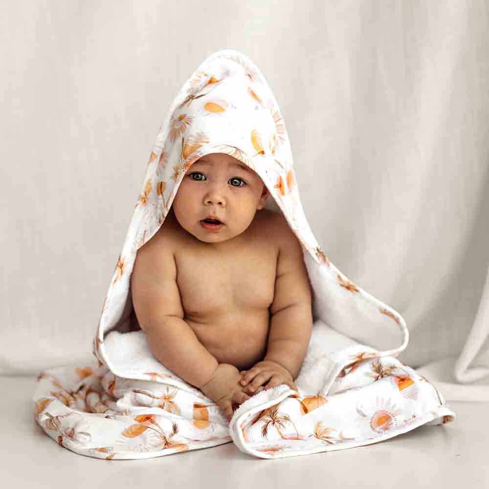 Snuggle Hunny Kids - Paradise Organic Hooded Baby Towel