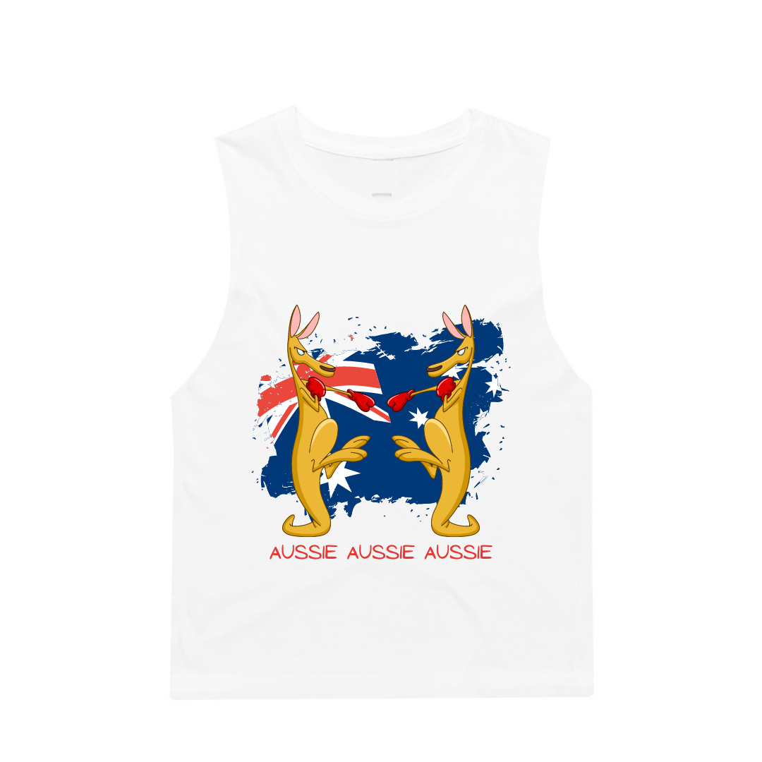 MLW By Design - Boxing Kangaroo Tank | Various Colours