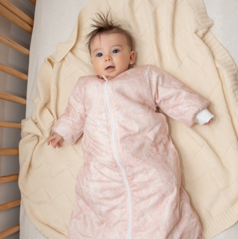 Anchor & Arrow - Winter Sleeping Bag 3.5 Tog - Pink Palm