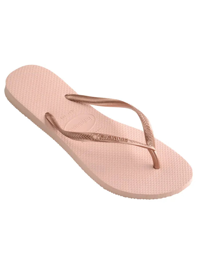 Havaianas - Kids Slim Metallic Thongs | Ballet Rose