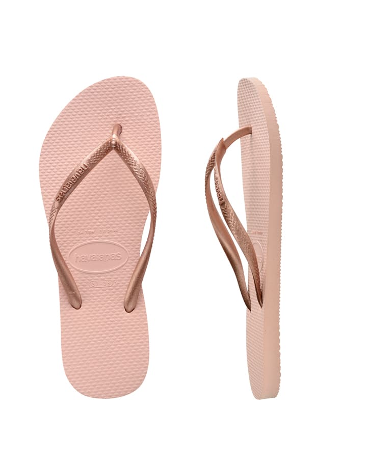 Havaianas - Kids Slim Metallic Thongs | Ballet Rose