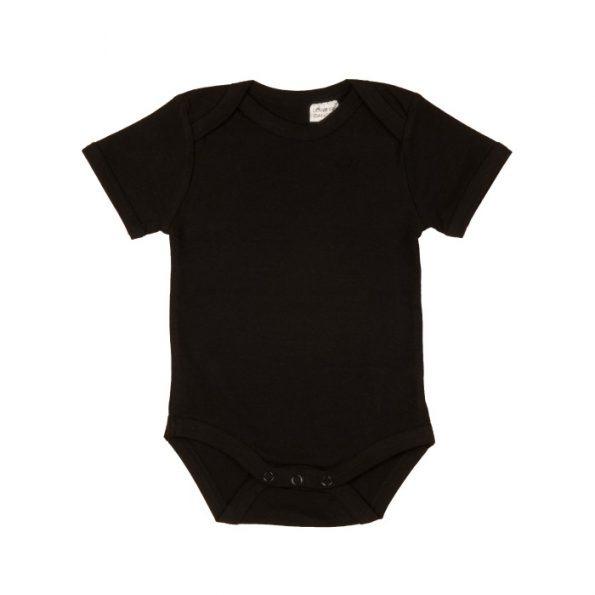 MLW By Design - Basic Short Sleeve Bodysuit | Black