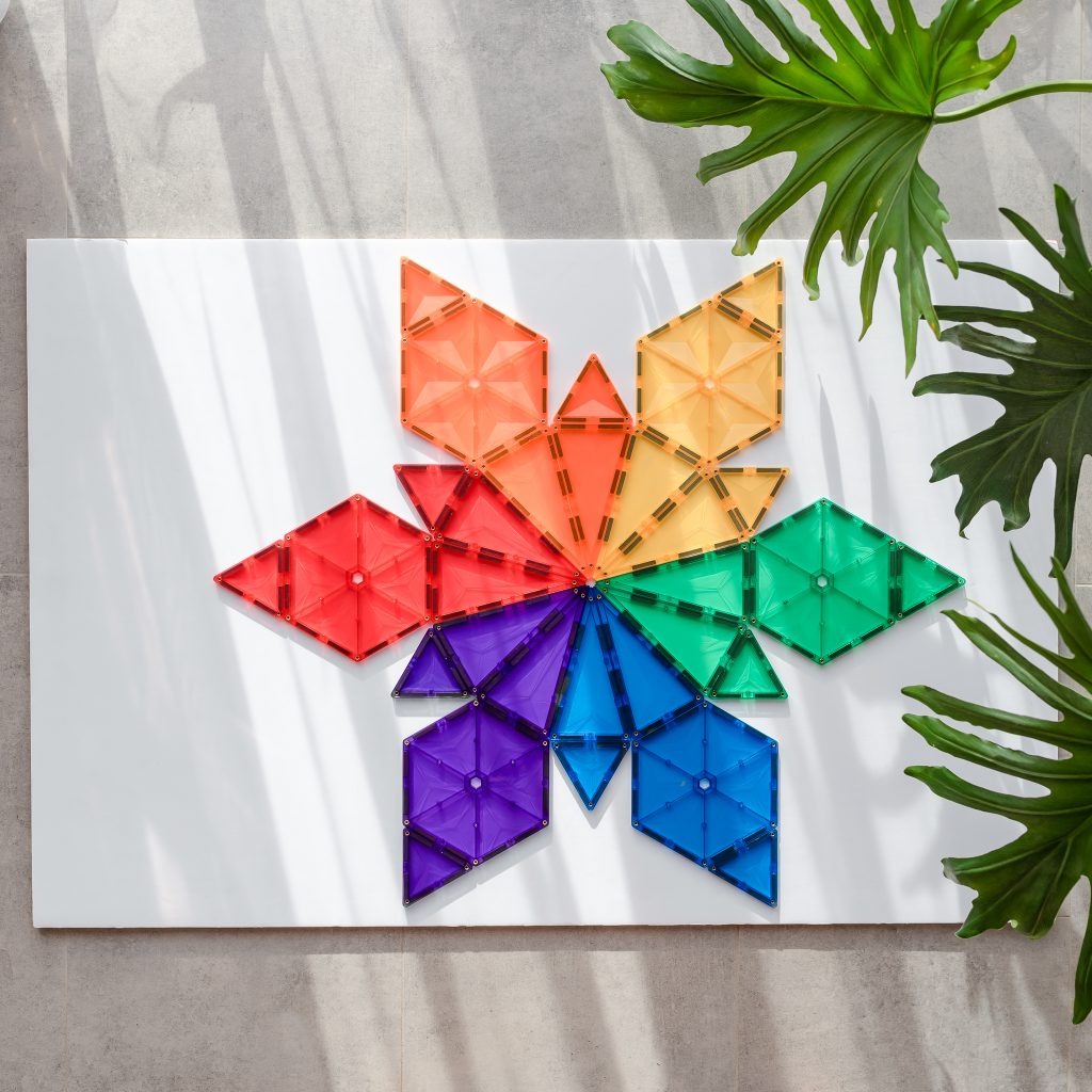 Connetix Tiles - 30 Piece Geometry Pack