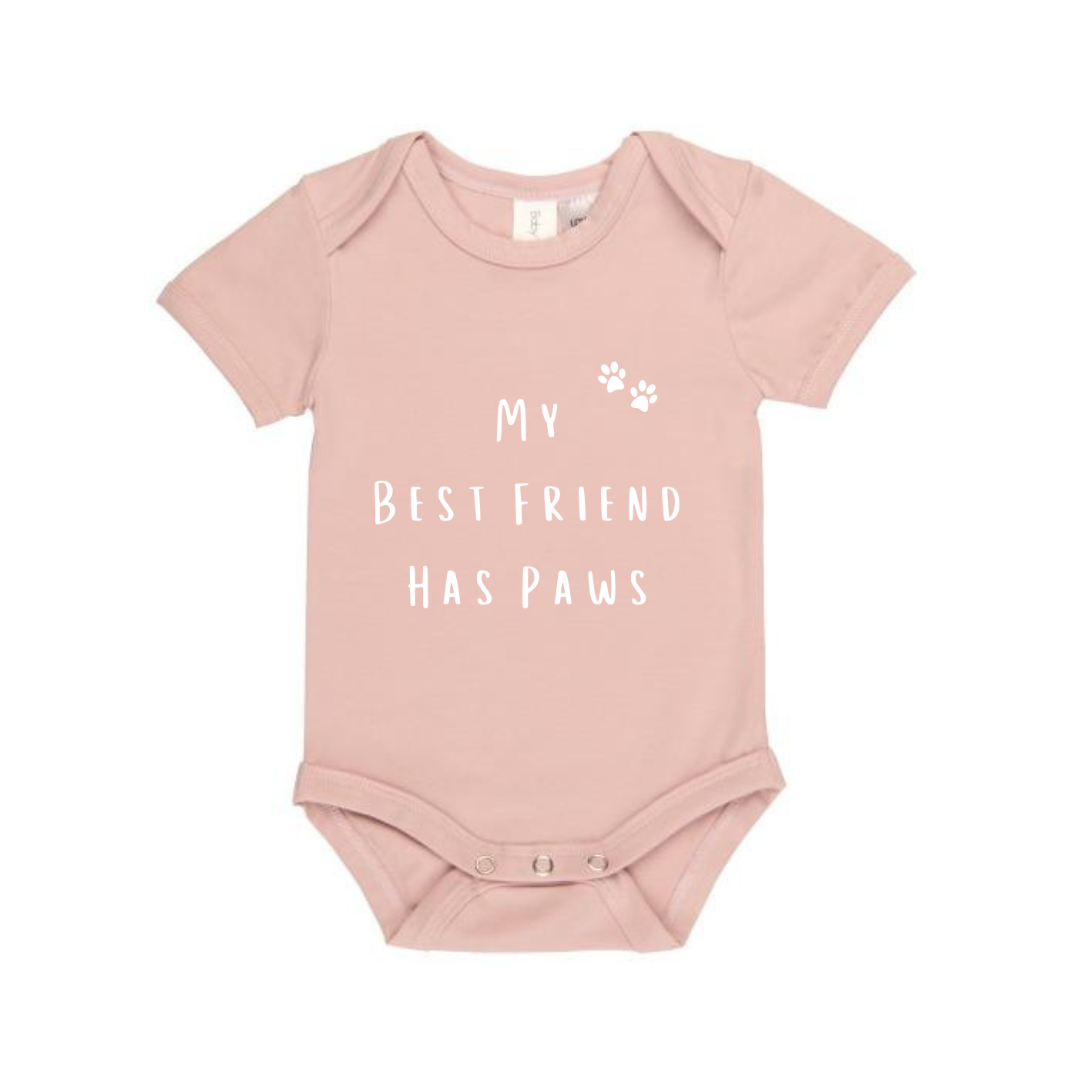 MLW By Design - Best Friend Has Paws Bodysuit | Various Colours