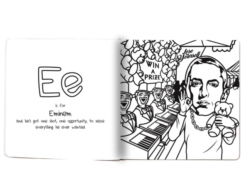 The Little Homie - Raised on Hip Hop Colouring Book