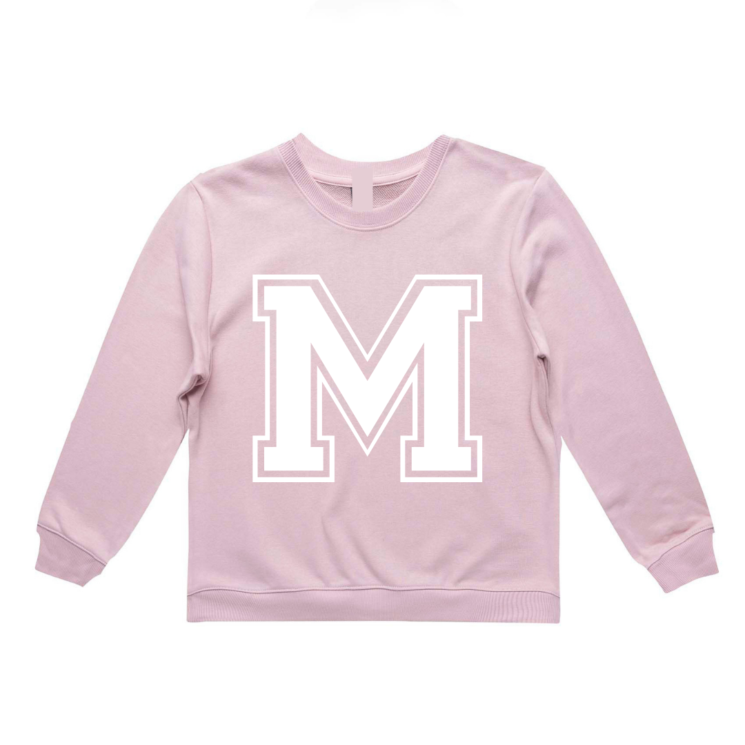MLW By Design - Personalised Varsity Fleece Crew *LIMITED EDITION*