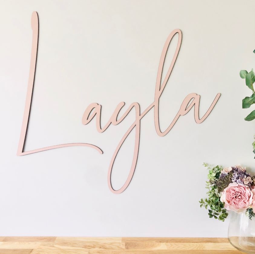 Timber Tinkers - Personalised Name Script