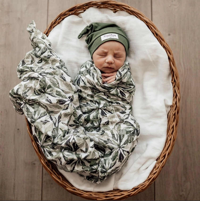 Snuggle Hunny Kids - Evergreen Organic Muslin Wrap
